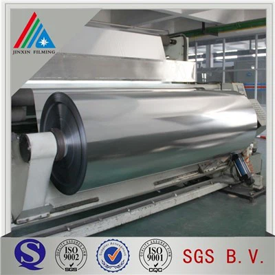 Película de Mylar/MPET aluminizada de 12 mícrons para laminação