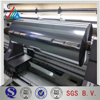 Filme CPP metalizado para embalagem